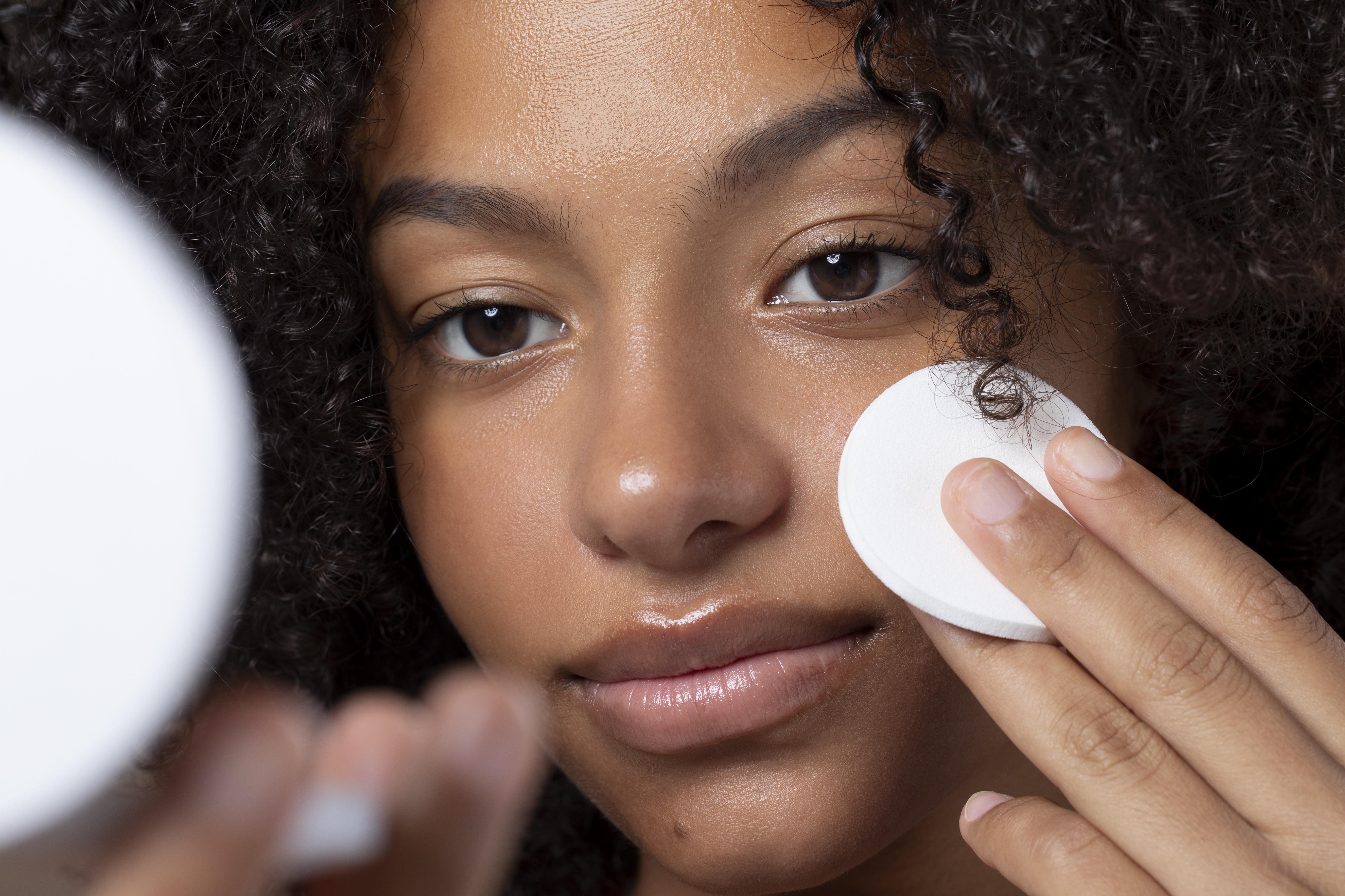 AI beauty recommendations screen